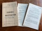 WO2 Amerikaans voorschrift oorlogsmisdaden Nürnberg Politie, Verzamelen, Militaria | Tweede Wereldoorlog, Amerika, Verzenden, Embleem of Badge
