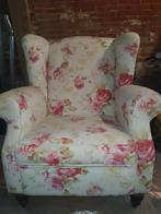 Mooie fauteuil in landelijke stijl, Huis en Inrichting, Fauteuils, Ophalen, 75 tot 100 cm, Stof, 50 tot 75 cm