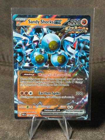 Sandy Shocks Ex [Holo] #108 108/182 (Pokemon Paradox Rift) beschikbaar voor biedingen