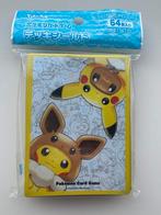 Pikachu & Eevee Poncho Sleeves Pokemon Center Japan Sealed, Ophalen of Verzenden, Nieuw, Sleeves of Kaarthoesjes