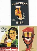 Heineken Klassiekers 3x mooie retro-reclamekaarten uit 1996, Verzenden, Nieuw, Overige typen, Heineken