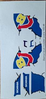 Decal scania 143 V8 donkerblauw, Hobby en Vrije tijd, Modelauto's | 1:87, Ophalen of Verzenden, Nieuw, Bus of Vrachtwagen, Herpa