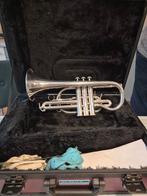 Cornet Courtois 722 - Zo goed als nieuw!, Muziek en Instrumenten, Blaasinstrumenten | Trompetten, Ophalen, Zo goed als nieuw, Bes-trompet