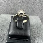 Gouden Ring | 14k* | 2,2g | witgoud+briljant |16,75| 346076, Sieraden, Tassen en Uiterlijk, Gebruikt, Ophalen of Verzenden, Kleiner dan 17