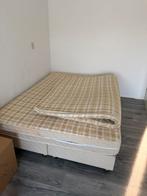 Twee persoons boxspring, Ophalen, Zo goed als nieuw, Tweepersoons, 140 cm