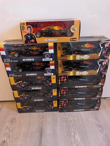 1:24 Bburago Max Verstappen Formule-1 Auto’s 11st div.jaren beschikbaar voor biedingen