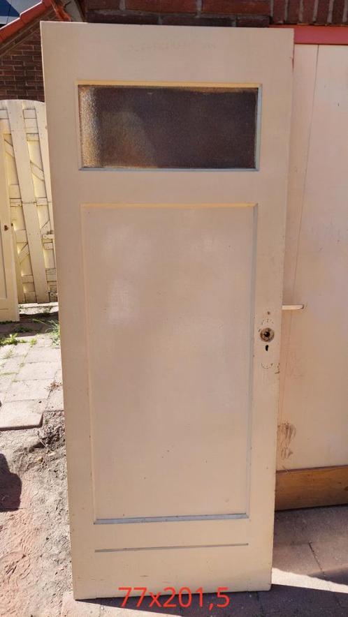 Klassieke paneeldeuren in verschillende maten, Doe-het-zelf en Verbouw, Deuren en Horren, Gebruikt, Binnendeur, 200 tot 215 cm