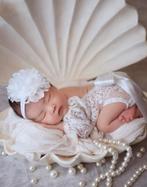 Nieuw. Newborn fotoshoot setje. 2-delig, Ophalen of Verzenden, Nieuw, Wit, Accessoires