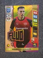 Panini Fifa365 2025   FLUO   GRIMALDO   BAYER 04 LEVERKUSEN, Hobby en Vrije tijd, Stickers en Plaatjes, Ophalen of Verzenden, Zo goed als nieuw