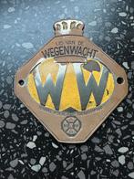 Koperen ANWB WW embleem. A.N.W.B. logo. Oldtimer auto., Verzamelen, Ophalen of Verzenden, Gebruikt, Gebruiksvoorwerp