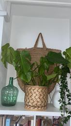 Zeer grote jute tas - urban nature culture Amsterdam, Ophalen, Zo goed als nieuw, Riet