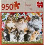 kattenfamilie, Ophalen of Verzenden, 500 t/m 1500 stukjes, Zo goed als nieuw, Legpuzzel