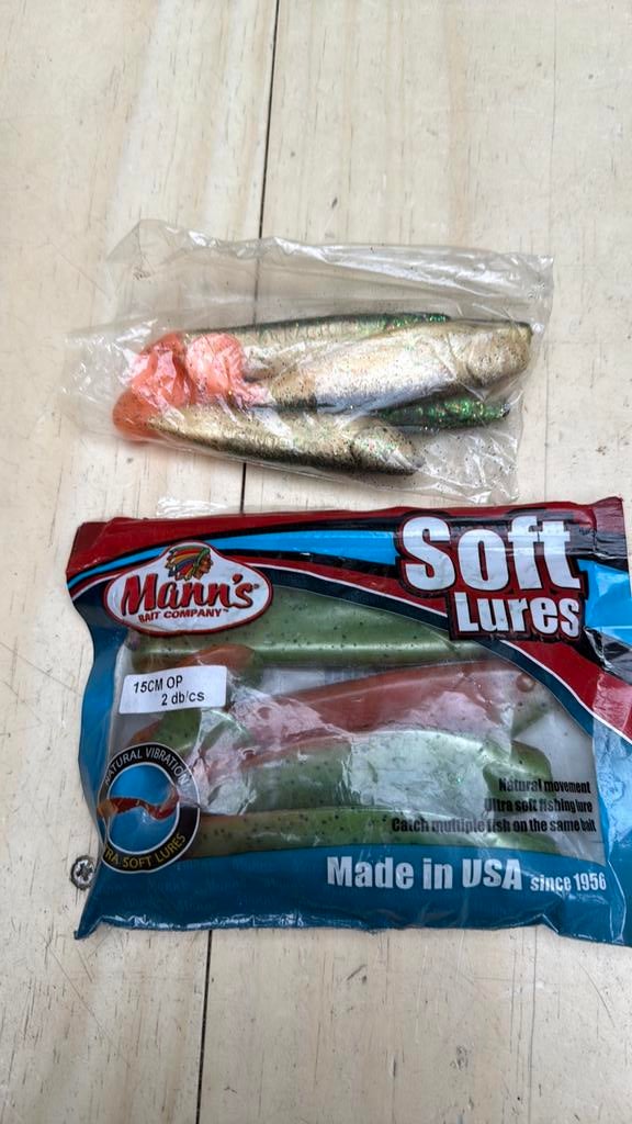 Mann’s shad 15 cm profi blinker 10 cm, Ophalen of Verzenden, Gebruikt, Overige typen