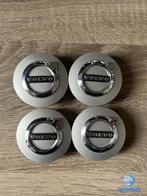 ORIGINELE Volvo naafkap naafdop set zilver chroom, Auto diversen, Wieldoppen, Gebruikt, -, Verzenden, -