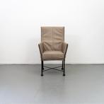 6x Montis Chaplin Stoel Tobago Leer Steel - Zwart/Dop, Niet ingevuld, Niet ingevuld, Ophalen of Verzenden, Zo goed als nieuw