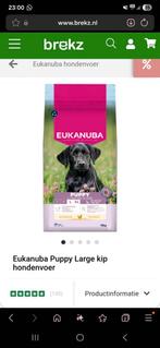 2 nieuwe zakken eukanuba hondenvoer puppy, Dieren en Toebehoren, Dierenvoeding, Ophalen of Verzenden, Hond