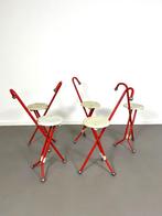 Ulisse opklapstoeltjes, Ivan Loss,Sandrigarden, Italië,1980, Huis en Inrichting, Ophalen of Verzenden, Gebruikt, Hout