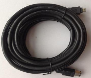 computer firewire - kabel, 4-p 6-p Zwart 4.5 meter beschikbaar voor biedingen