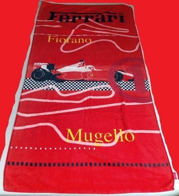 Strandlaken FERRARI (Formula 1 / Fiorano / Mugello) beschikbaar voor biedingen