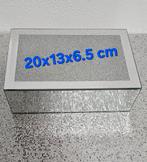 Spiegel doos, make up doos, sieradendoos, glitter box,, Ophalen of Verzenden, Zo goed als nieuw