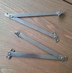2 x meubelscharnier / klephouder - lengte per deel 23 cm., Ophalen of Verzenden, Zo goed als nieuw