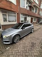 Audi A3 30 Tfsi 116pk S Tronic 2019 Grijs, Zwart, Origineel Nederlands, Lederen bekleding, 1180 kg