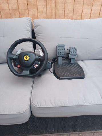 Thrustmaster t80 stuur en pedalen  beschikbaar voor biedingen