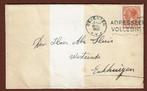 Envelop uit Deventer naar Enkhuizen - 1932 (pst. Deventer), Postzegels en Munten, Ophalen of Verzenden, Envelop