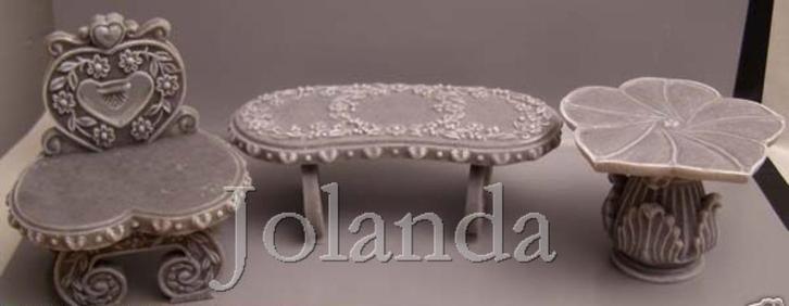 Cherished Teddies Display Garden Garniture, Verzamelen, Beren en Cherished Teddies, Zo goed als nieuw, Beeldje, Cherished Teddies