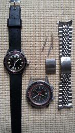 Enicar Sherpa Guide 600 & Ultrasonic Diver GMT vintage 1965, Sieraden, Tassen en Uiterlijk, Horloges | Antiek, Ophalen of Verzenden