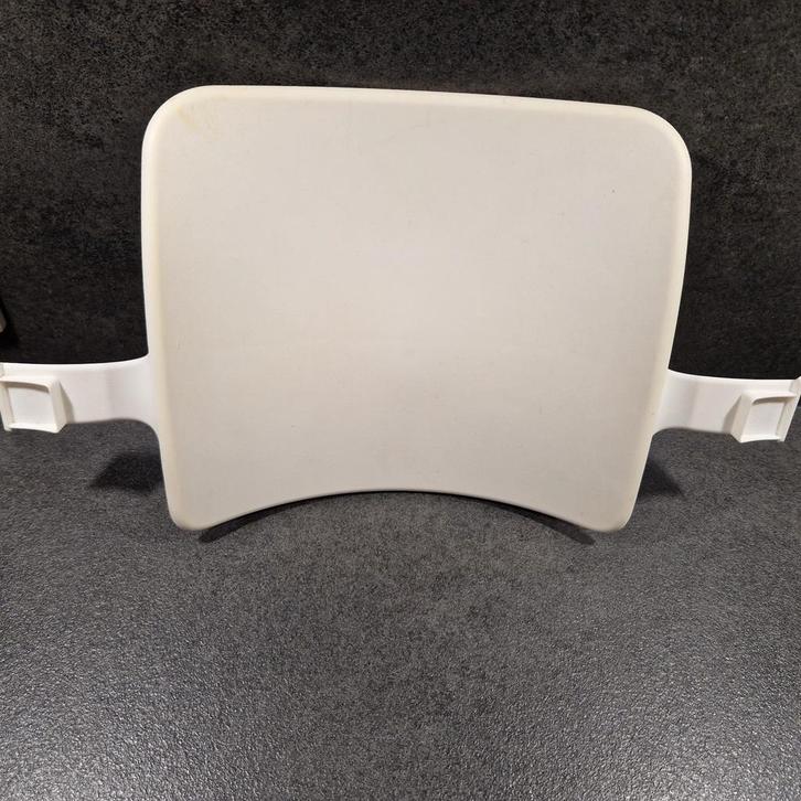 Stokke Tripp Trapp rugleuning - Wit, Kinderen en Baby's, Kinderstoelen, Zo goed als nieuw, Meegroeistoel, Ophalen of Verzenden