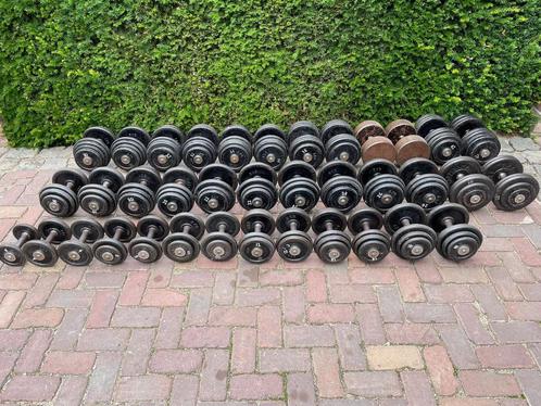 Dumbbellset 6-42 kg, Sport en Fitness, Fitnessmaterialen, Zo goed als nieuw, Ophalen