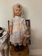 Super lieve antieke looppop peuterpop 66 cm, Antiek en Kunst, Antiek | Speelgoed, Ophalen of Verzenden