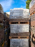 Gebakken dikformaat op pallets 175 m2, Tuin en Terras, Ophalen, Gebruikt, Keramiek, Klinkers