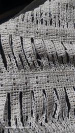 Katoenen gehaakte gordijnen.., Huis en Inrichting, Stoffering | Gordijnen en Lamellen, Ophalen of Verzenden, Groen, 100 tot 150 cm