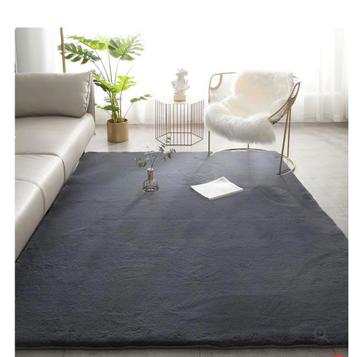 Fluffy Vloerkleed Antraciet 160x230cm beschikbaar voor biedingen
