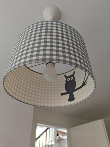 Hanglamp Babykamer - Little Dutch - Schattig Uiltje - Grijs beschikbaar voor biedingen