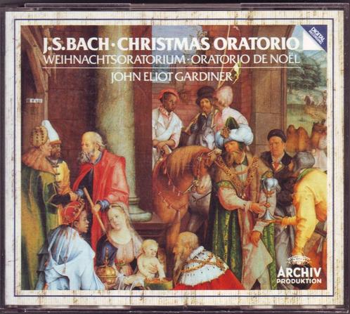 J.S. Bach: Weihnachtsoratorium BWV 248 Gardiner, Cd's en Dvd's, Cd's | Klassiek, Zo goed als nieuw, Vocaal, Barok, Met libretto