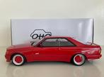 Mercedes Benz W126 560 SEC rood 1:18 (nieuw), Hobby en Vrije tijd, Modelauto's | 1:18, Nieuw, OttOMobile, Auto, Verzenden