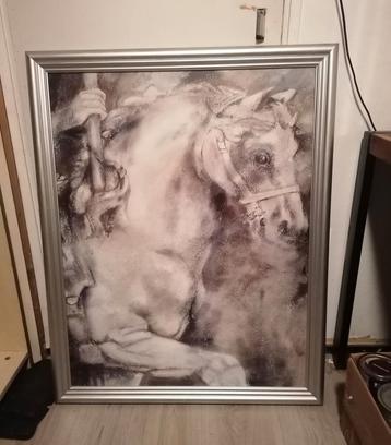Paarden schilderij (Print) 