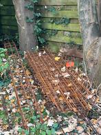 Gebruikte wapeningsnetten, Doe-het-zelf en Verbouw, Ophalen, Gebruikt, IJzer