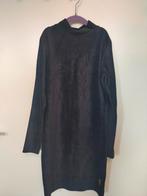 Diepzwarte jurk met rib, Europe Kids, maat 146-152, Gebruikt, Europe Kids, Meisje, Ophalen of Verzenden