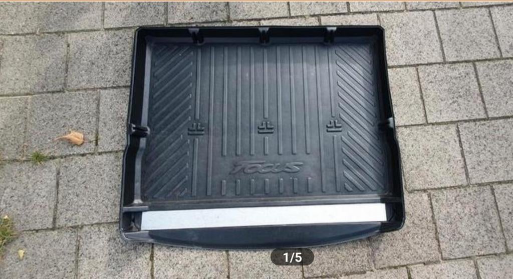 Ford Focus Wagon kunststoffen kofferbak mat, Auto diversen, Kofferbakmatten, Ophalen, Zo goed als nieuw