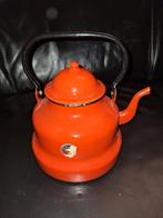 Vintage Emaille Ketel -, Antiek en Kunst, Antiek | Emaille, Ophalen of Verzenden