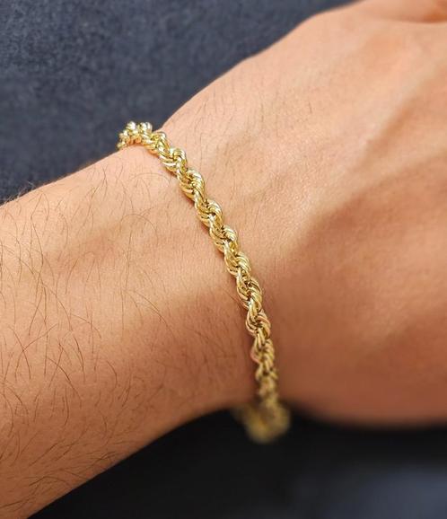 💎💎Rob Armband goud 14k 💎💎, Sieraden, Tassen en Uiterlijk, Armbanden, Nieuw, Goud, Goud, Ophalen of Verzenden