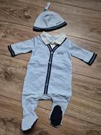 Hugo Boss blauw setje maatje 50/56, Kinderen en Baby's, Babykleding | Maat 50, Ophalen of Verzenden, Zo goed als nieuw, Setje