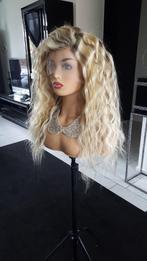 Lace Pruik Echt Haar : Licht Blond met Donkere plukjes, Sieraden, Tassen en Uiterlijk, Nieuw, Ophalen of Verzenden, Pruik of Haarverlenging
