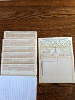 6 oude Geluks telegrammen, Ophalen of Verzenden