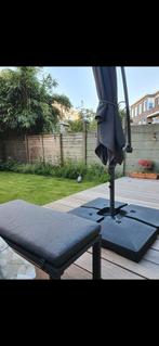 Mooie zweefparasol, Ophalen, Verstelbaar, 2 tot 3 meter, Zweefparasol