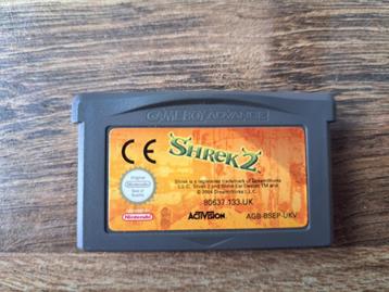 Shrek 2 Nintendo GameBoy Advance (GBA) PAL beschikbaar voor biedingen